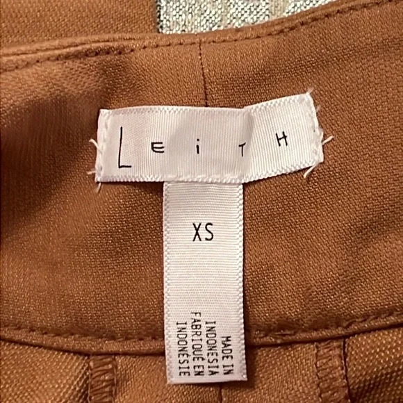 Leith Front Tie Trousers Tan Lion XS - Picture 10 of 12